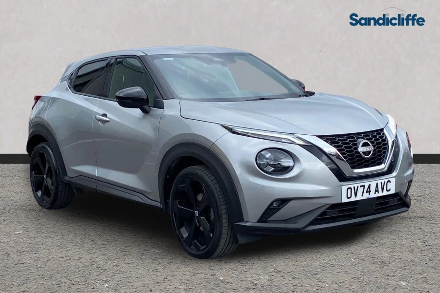 Nissan Juke Juke 1.0 Dig-t Tekna Dct Hatchback OV74AVC Silver