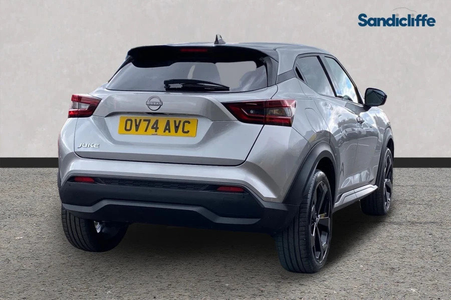 Nissan Juke Juke 1.0 Dig-t Tekna Dct Hatchback OV74AVC Silver #4