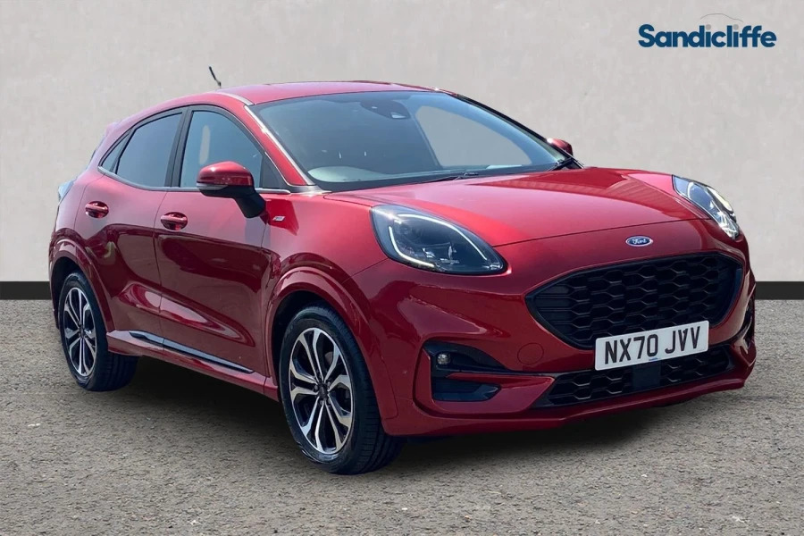 Ford Puma Puma 1.0 L Ecoboost Hybrid Mhev St-line 6Spd Red