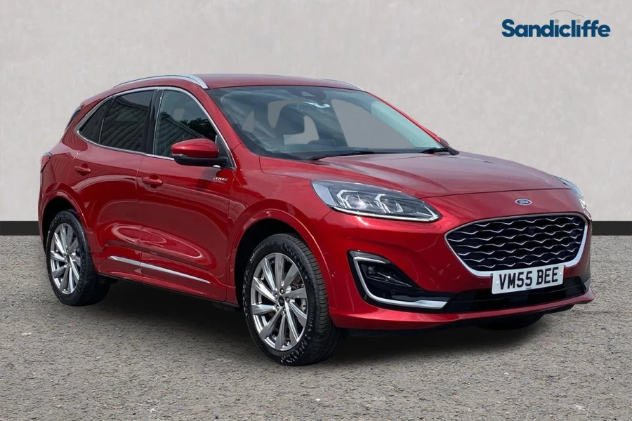 Ford Kuga Kuga Vignale 2.5L Duratec Phev 225Ps Fwd Cv Red