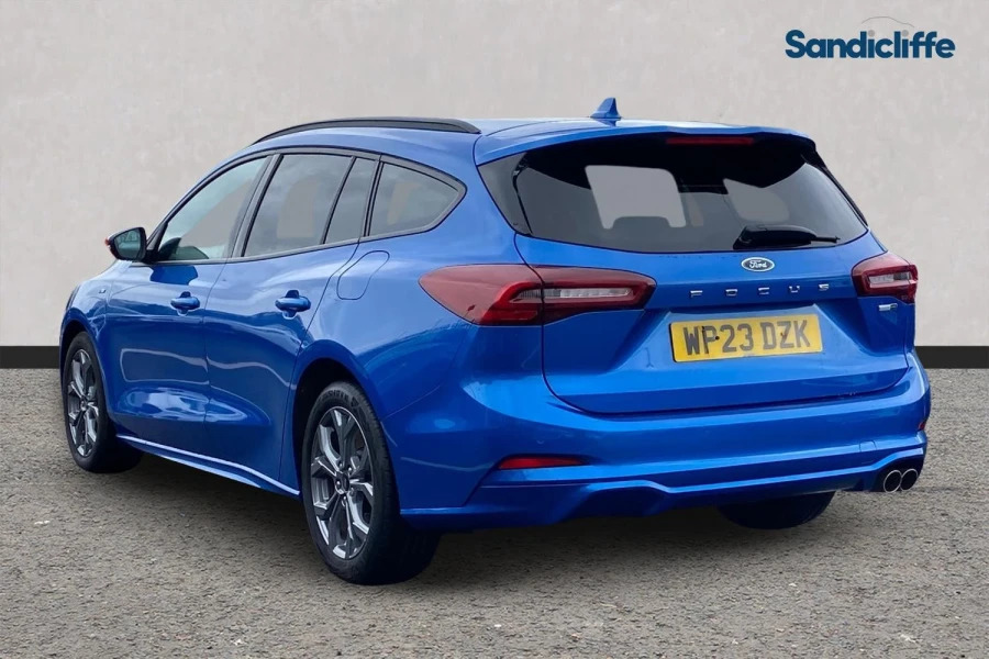 Ford Focus Focus St-line Estate 1.0L Ecoboost 155Ps Mhev Fwd WP23DZK Blue #6