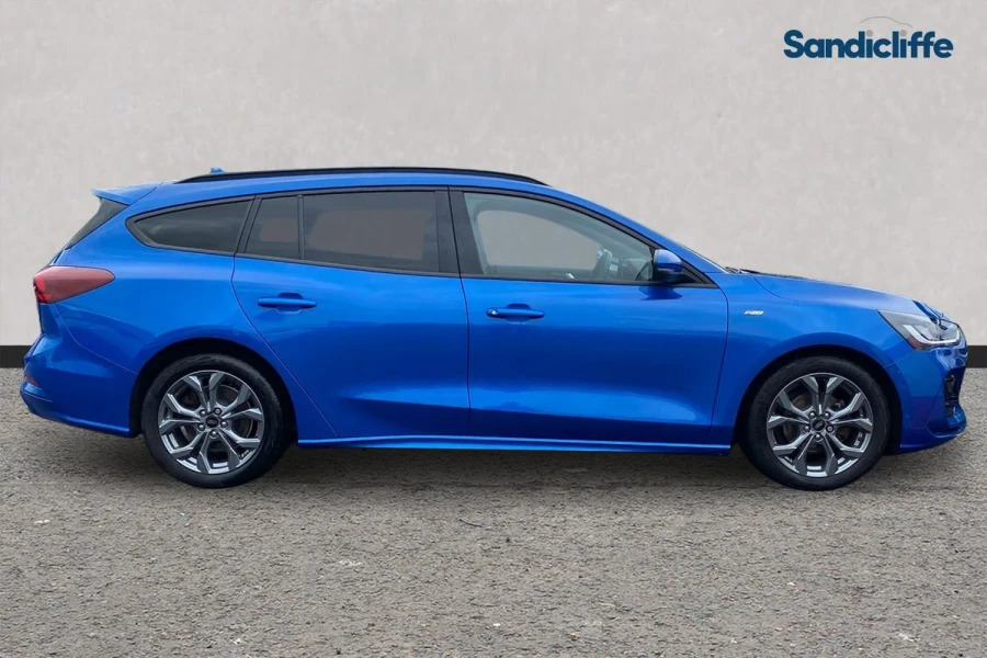 Ford Focus Focus St-line Estate 1.0L Ecoboost 155Ps Mhev Fwd WP23DZK Blue #3