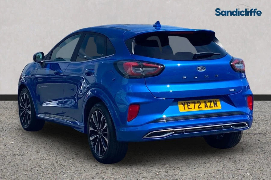 Ford Puma Puma 1.0 L Ecoboost Hybrid Mhev St-line Vignale YE72AZW Blue #6