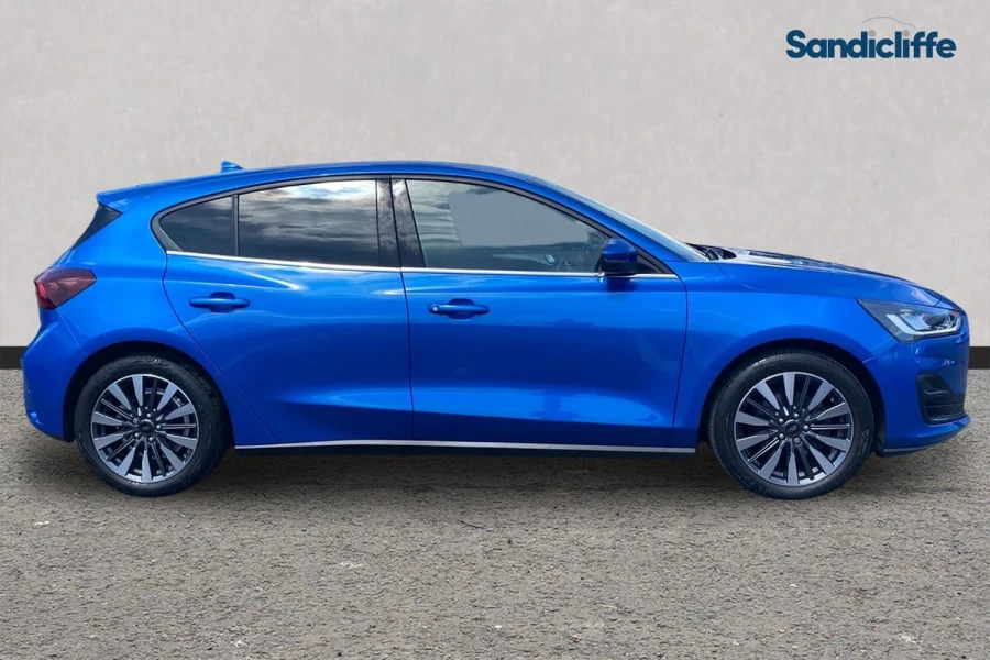 Ford Focus Focus Titanium X 1.0L Ecoboost 125Ps Mhev F BX23ZNM Blue #3