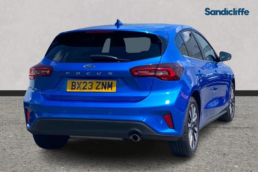 Ford Focus Focus Titanium X 1.0L Ecoboost 125Ps Mhev F BX23ZNM Blue #4