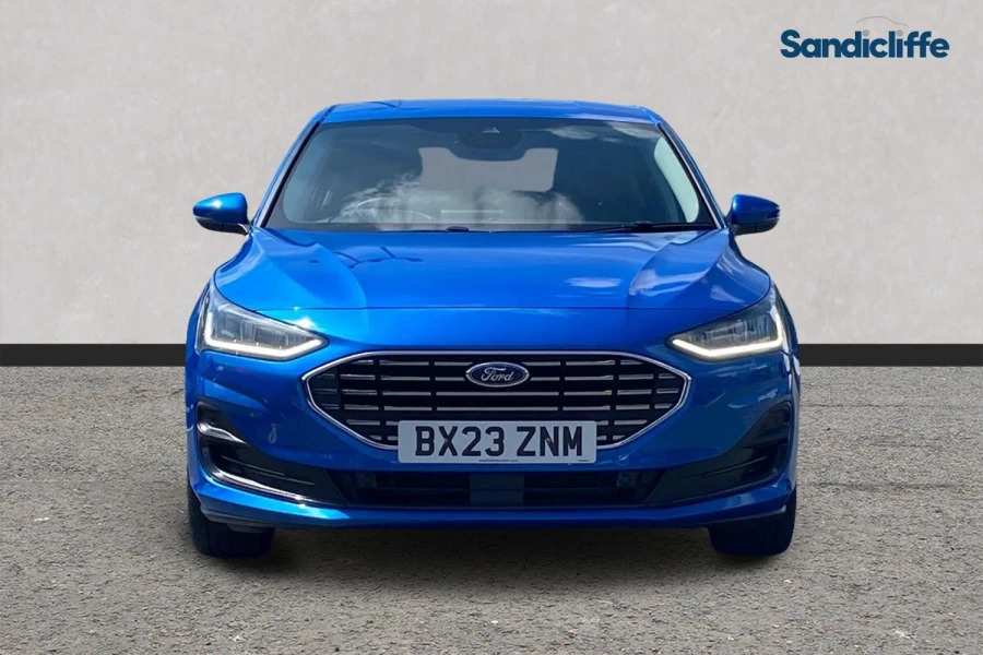 Ford Focus Focus Titanium X 1.0L Ecoboost 125Ps Mhev F BX23ZNM Blue #2