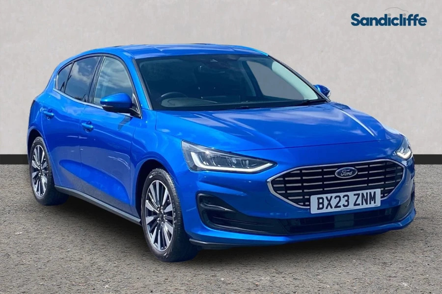 Ford Focus Focus Titanium X 1.0L Ecoboost 125Ps Mhev F Blue