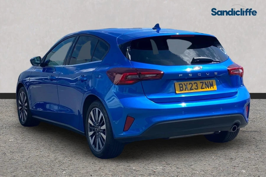 Ford Focus Focus Titanium X 1.0L Ecoboost 125Ps Mhev F BX23ZNM Blue #6