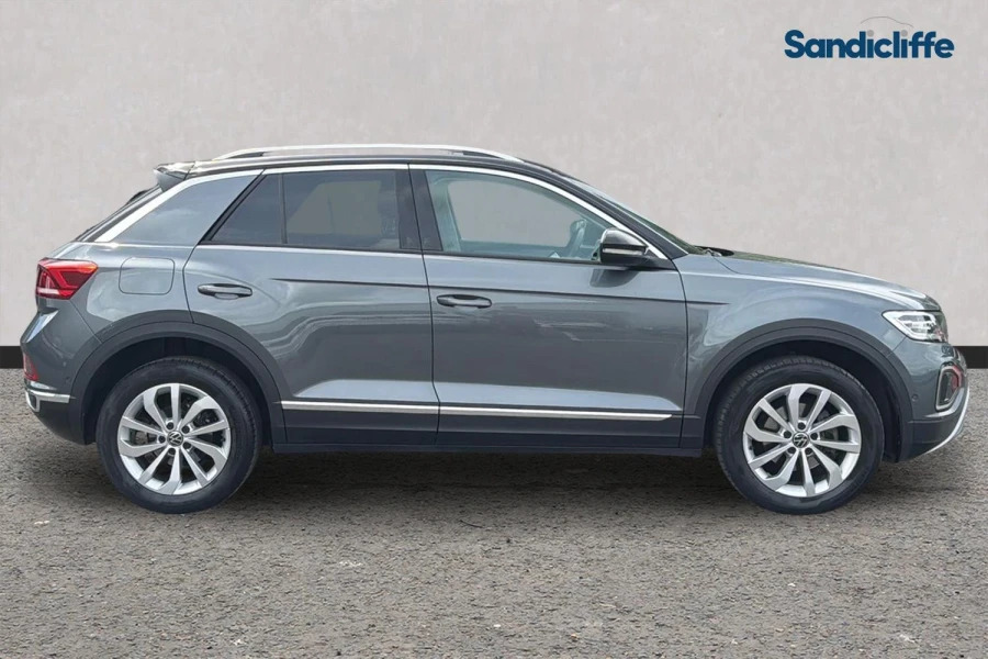 Volkswagen T-Roc T-roc 1.5 Tsi Style Dsg Hatchback FD73WEW Grey #3