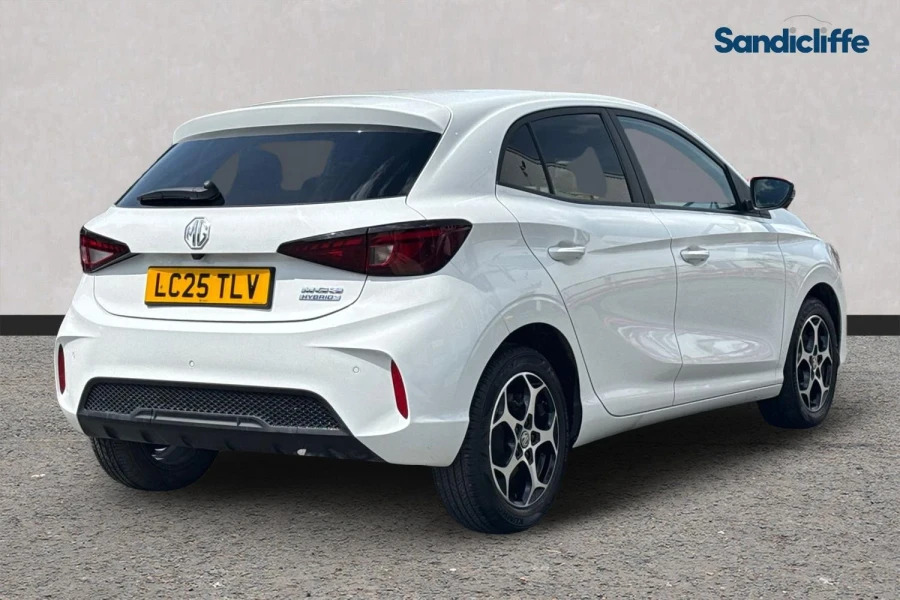 MG MG3 Mg3 1.5 Hybrid Trophy Hatchback LC25TLV White #4