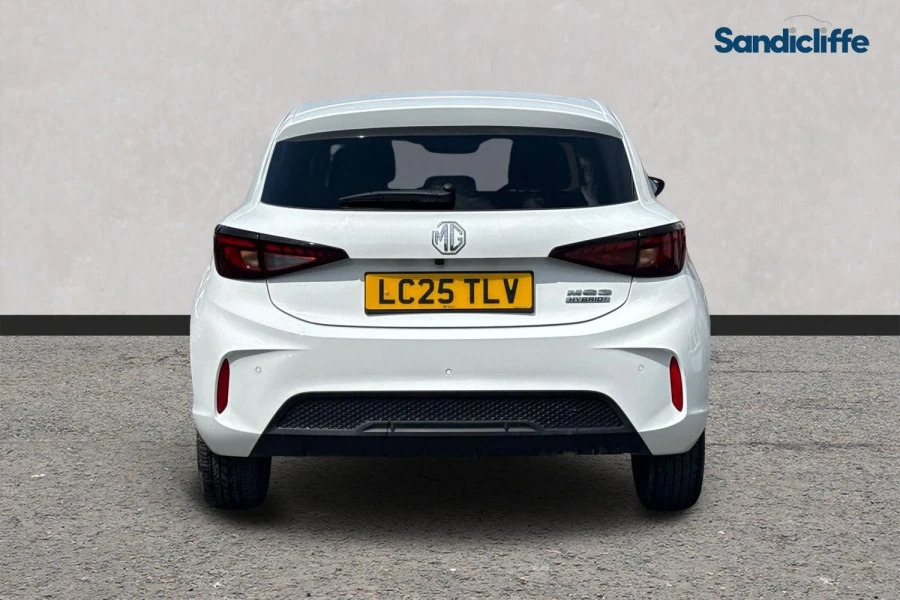 MG MG3 Mg3 1.5 Hybrid Trophy Hatchback LC25TLV White #4