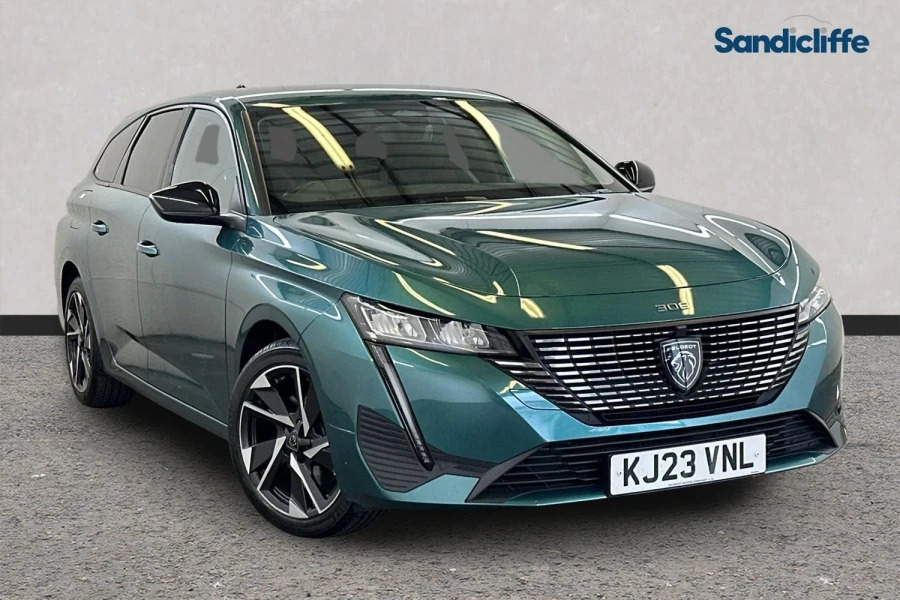 Peugeot 308 308 1.2 Puretech Allure Premium Eat8 Estate KJ23VNL Blue