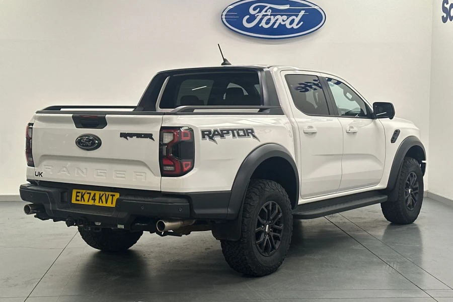 Ford Ranger Ranger Raptor Double Cab 3.0L Ecoboost V6 292Ps 4W White #4