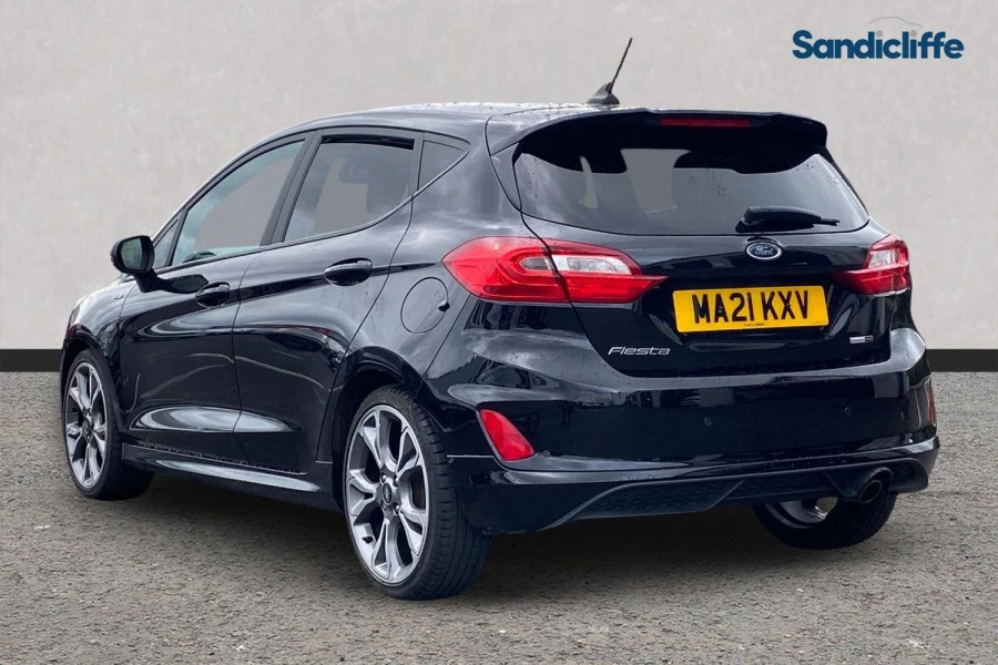 Ford Fiesta Fiesta 1.0 L Ecoboost Hybrid St-line X Edition MA21KXV Black #6
