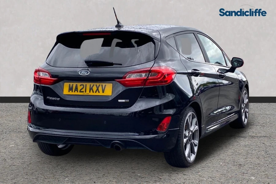 Ford Fiesta Fiesta 1.0 L Ecoboost Hybrid St-line X Edition MA21KXV Black #4