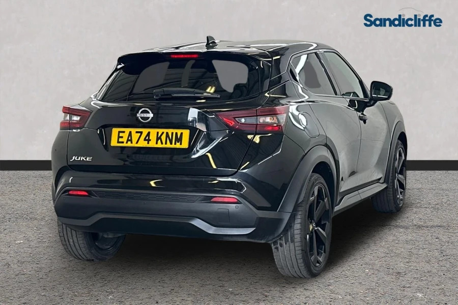 Nissan Juke Juke 1.0 Dig-t Tekna Dct Hatchback EA74KNM Black #4