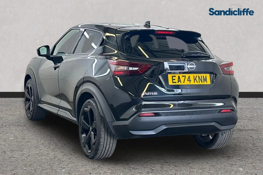 Nissan Juke Juke 1.0 Dig-t Tekna Dct Hatchback EA74KNM Black #6