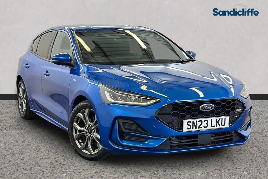 Ford Focus Focus St-line 1.0L Ecoboost 155Ps Mhev Fwd Blue