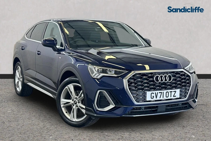 Audi Q3 Q3 35 Tfsi S Line S Tronic Estate Blue