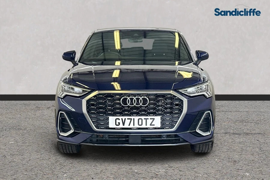 Audi Q3 Q3 35 Tfsi S Line S Tronic Estate GV71OTZ Blue #2