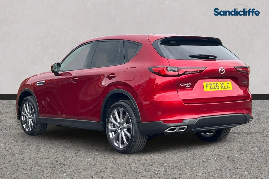Mazda CX-60 Cx-60 2.5 Phev Exclusive-line Comfconv FD26XLC Red #6