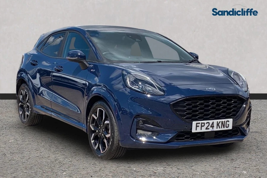 Ford Puma Puma 1.0 L Ecoboost Hybrid Mhev St-line X 7S Blue