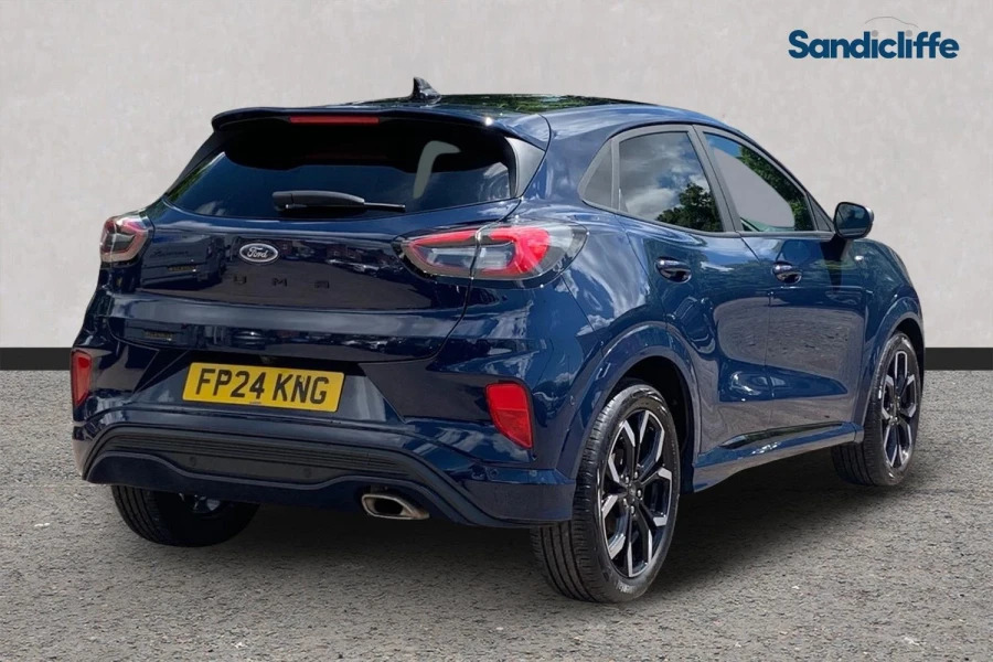 Ford Puma Puma 1.0 L Ecoboost Hybrid Mhev St-line X 7S FP24KNG Blue #4