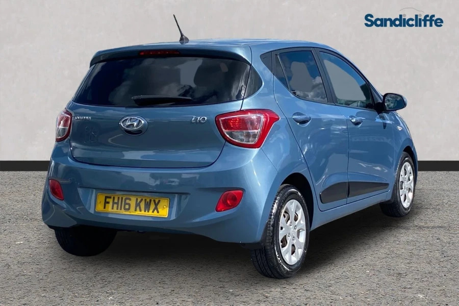 Hyundai I10 I10 1.0 Go Edition Hatchback FH16KWX Blue #4