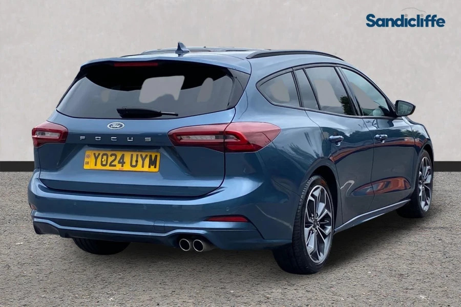 Ford Focus Focus St-line X 1.0L Ecoboost 125Ps Mhev Fw YO24UYM Blue #4