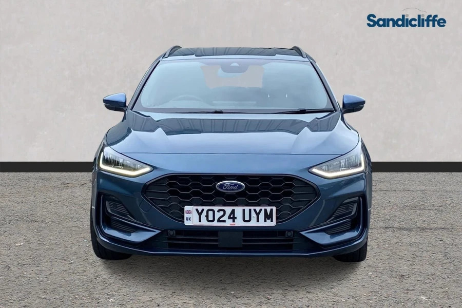 Ford Focus Focus St-line X 1.0L Ecoboost 125Ps Mhev Fw YO24UYM Blue #2