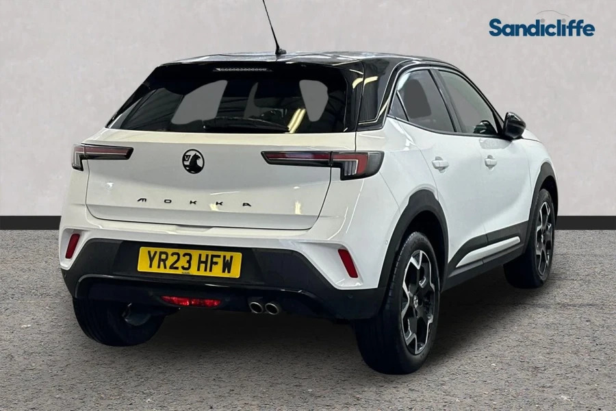 Vauxhall Mokka Mokka 1.2 Turbo Ultimate Hatchback YR23HFW White #4
