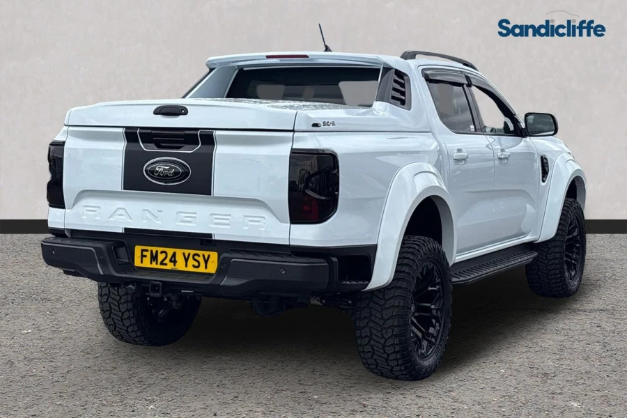 Ford Ranger Ranger P703 Wildtrak Double Cab 2.0L Ecoblue 205Ps FM24YSY White #4