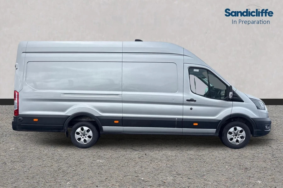 Ford Transit Custom Transit Trend Van 350 L4 2.0L Ecoblue 130Ps Hybrid LC74JVA Silver #4