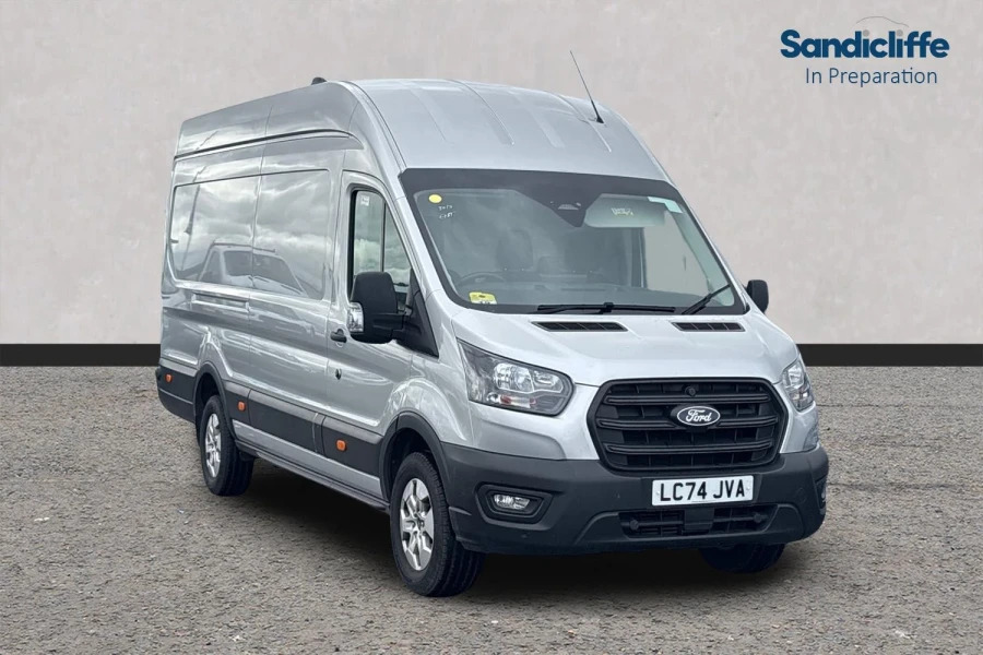 Ford Transit Custom Transit Trend Van 350 L4 2.0L Ecoblue 130Ps Hybrid Silver