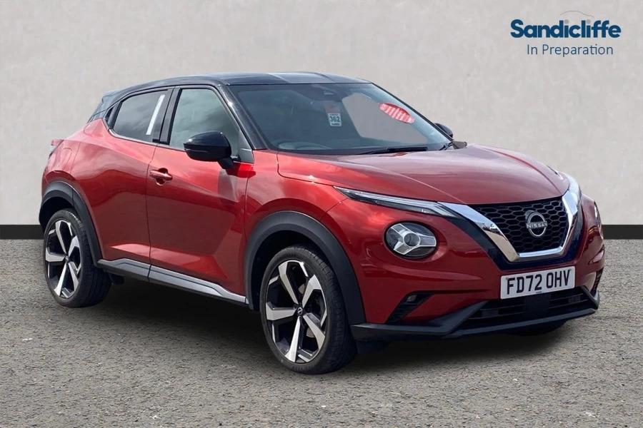 Nissan Juke Juke 1.0 Dig-t 114 Tekna Dct Hatchback Red
