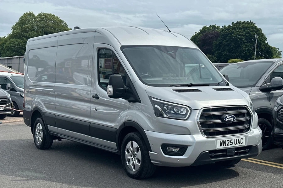 Ford Transit Custom Transit Limited Van 350 L3 2.0L Ecoblue 165Ps Fwd Silver
