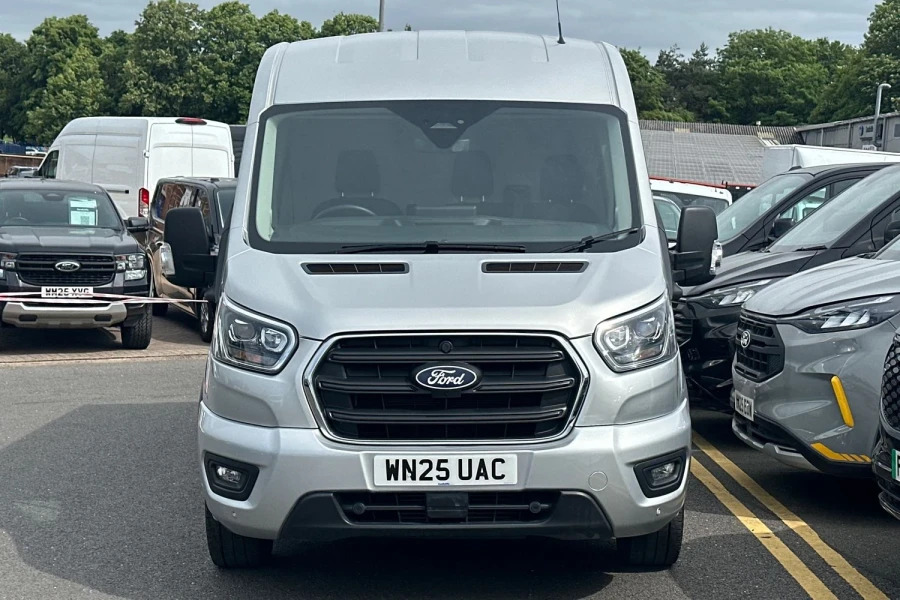 Ford Transit Custom Transit Limited Van 350 L3 2.0L Ecoblue 165Ps Fwd WN25UAC Silver #2