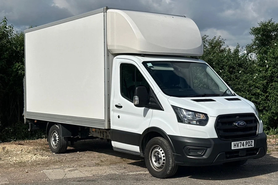 Ford Transit Custom Transit Leader Single Chassis Cab 350 L3 2.0L Ecob White