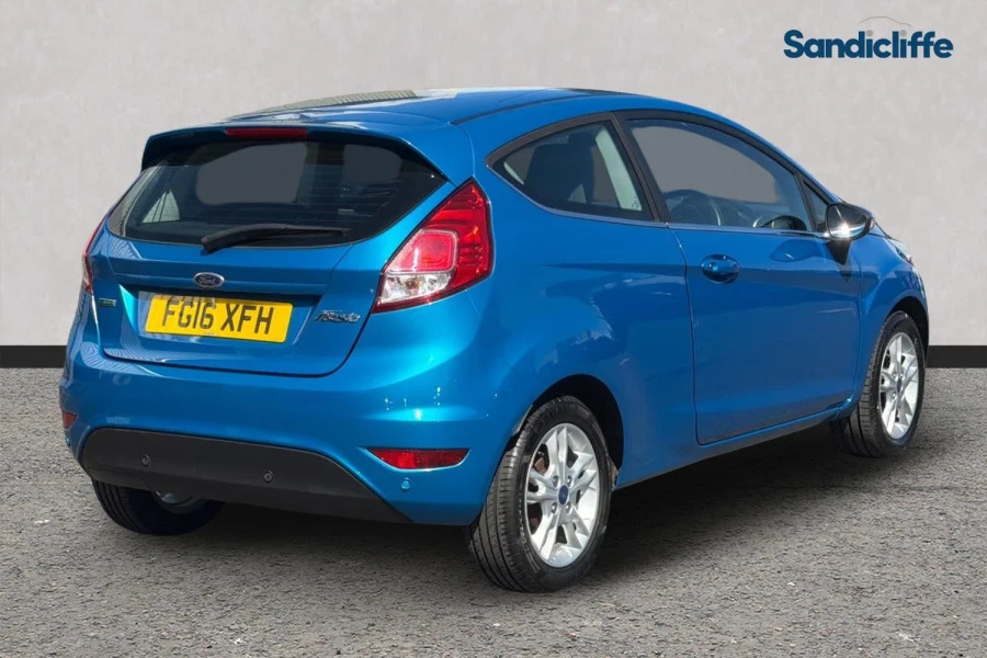 Ford Fiesta Fiesta 1.0 Zetec 100Ps FG16XFH Blue #4