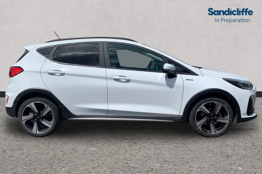 Ford Fiesta Fiesta Active 1.0L Ecoboost 100Ps Fwd 6-Spe FL73TRV White #2