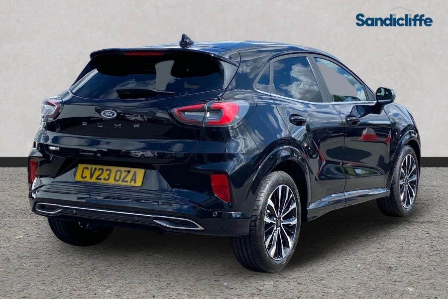 Ford Puma Puma 1.0 L Ecoboost Hybrid Mhev St-line Vignale Black #4