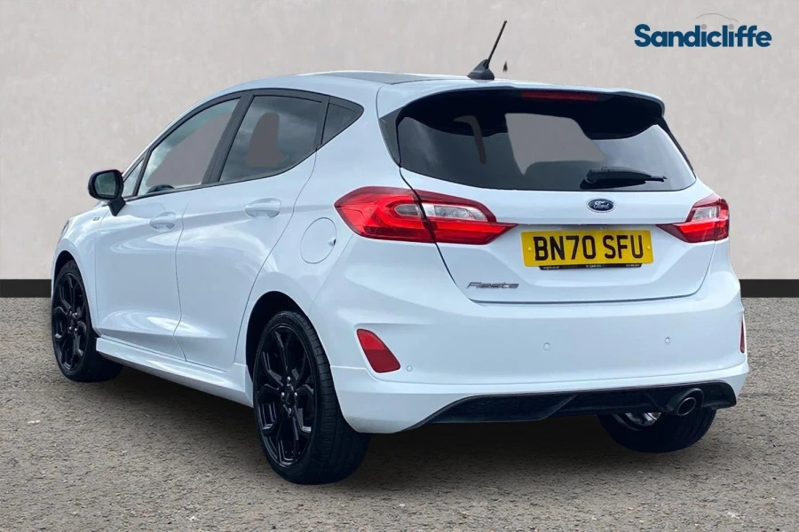 Ford Fiesta Fiesta 1.0 T Ecoboost St-line Edition 6Spd 125 BN70SFU White #5