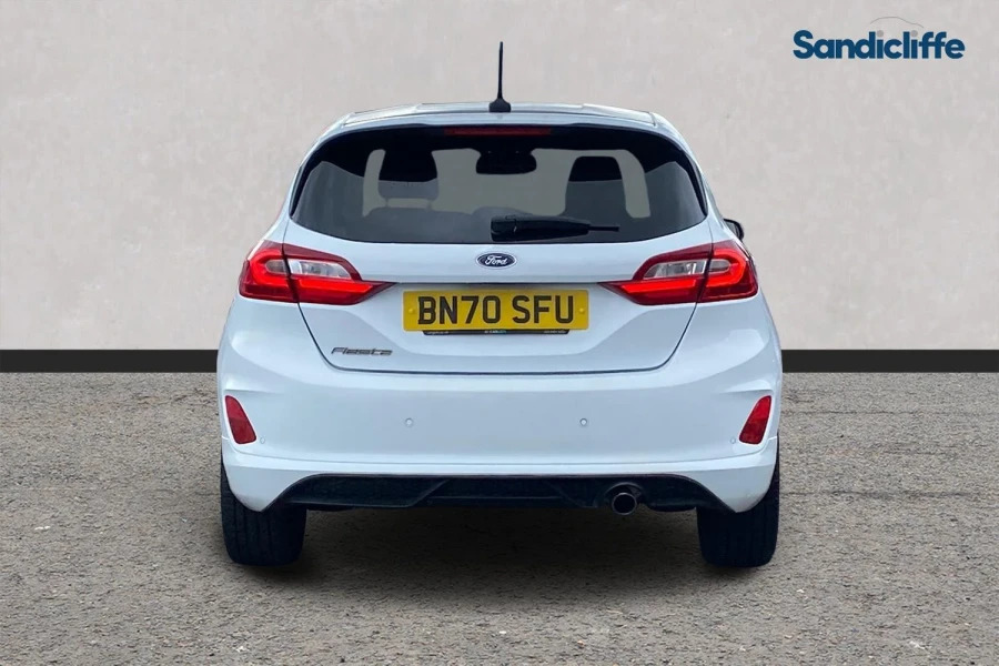 Ford Fiesta Fiesta 1.0 T Ecoboost St-line Edition 6Spd 125 BN70SFU White #4