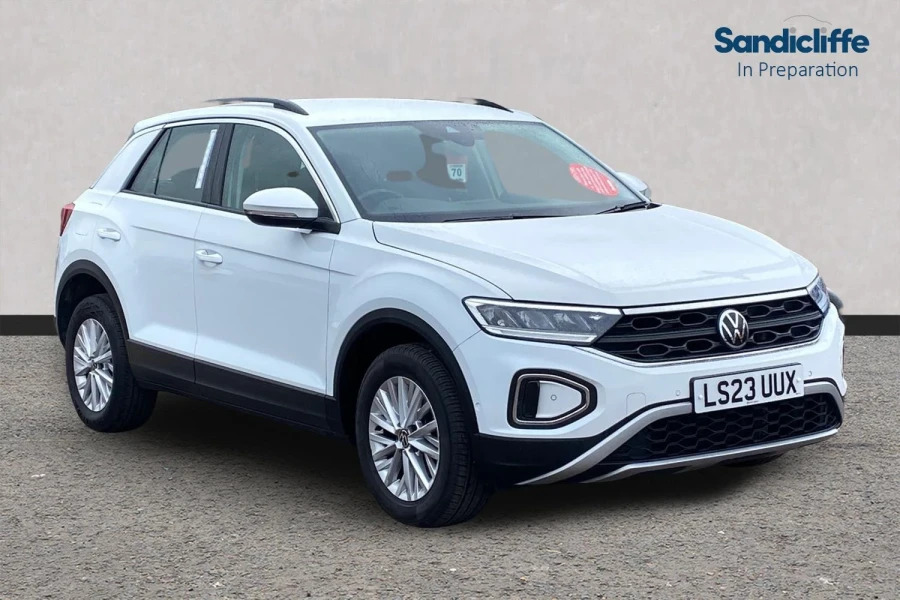 Volkswagen T-Roc T-roc 1.0 Tsi Life Hatchback LS23UUX White #3