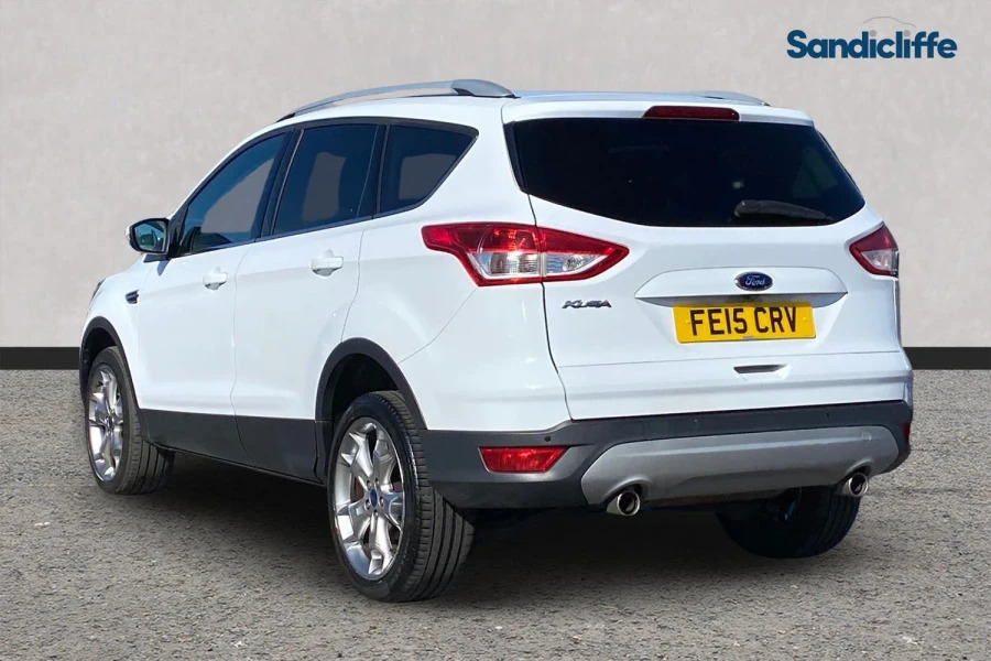 Ford Kuga Kuga 2.0Tdci Titanium Sports Utility 180Ps FE15CRV White #6