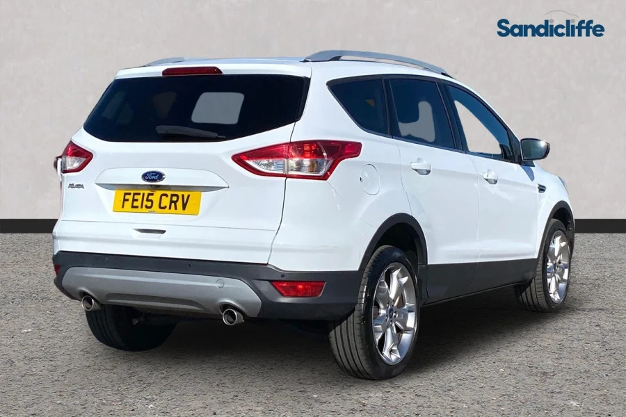 Ford Kuga Kuga 2.0Tdci Titanium Sports Utility 180Ps FE15CRV White #4