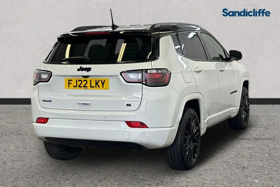 Jeep Compass Compass 1.3 T4 Gse 4Xe Phev S Model Stati White #4