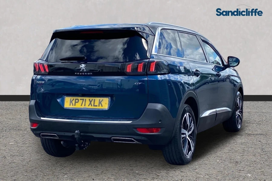 Peugeot 5008 5008 1.5 Bluehdi Gt Eat8 Estate Blue #4