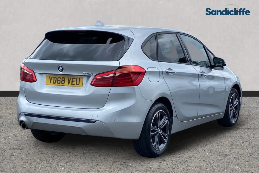 BMW 2 Series 2 Series 218I Sport Step Hatchback Silver #4