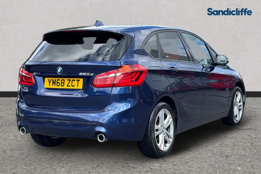 BMW 2 Series 2 Series 220D Xdrive Sport Step Hatchback Blue #4
